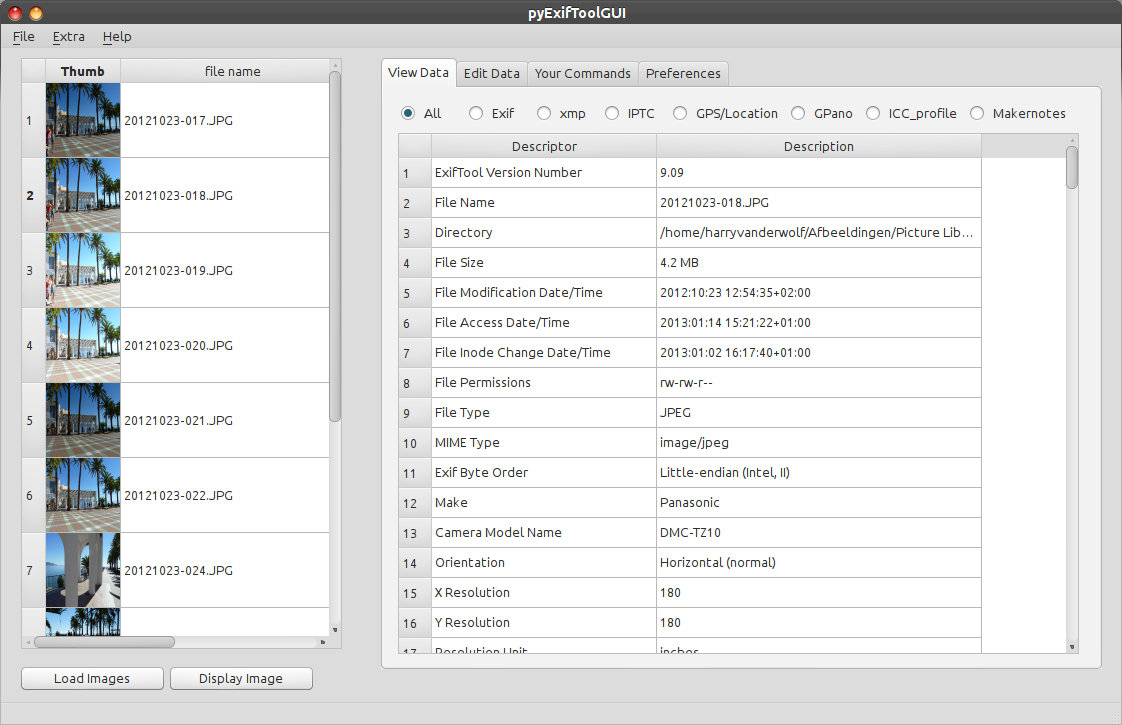 online exif tool