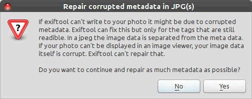 Repair JPG(s) with corrupted metadata